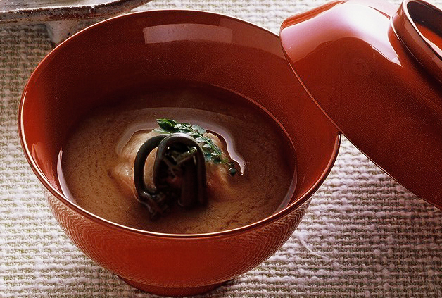 【精進料理レシピ】姫皮豆腐とわらびの合わせ味噌仕立て